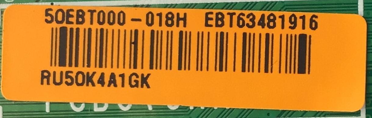 KIT DE TARJETAS PARA TV LG / MAIN EBT63481916 / EAX66226904 / FUENTE EAY63689101 / EAX66203101 /  LGP4760RI-15CH2 / T-CON 6871L-3630C / 6870C-0481A / 3630C / PANEL LC490DUE (MG)(A6) / MODELO 49LF5500-UA.BUSYLJR - Imagen 5